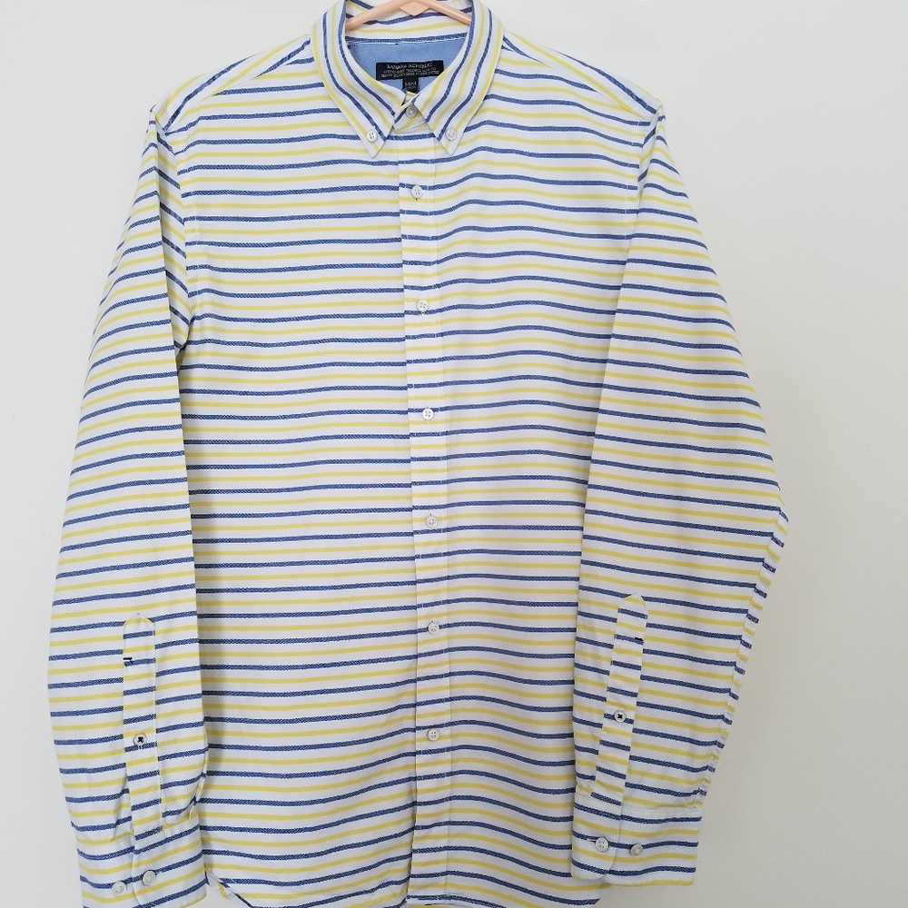 Banana Republic Men's Dress Shirt, Medium